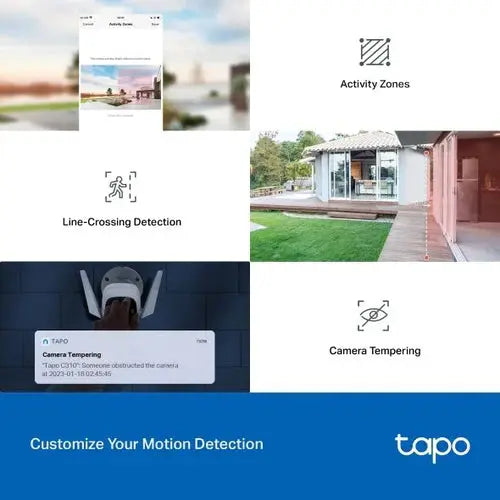 Tapo C310 Outdoor Security Wi-Fi Camera كامرا تابو - المتحدة للألكترونيات