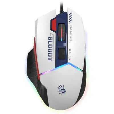 Bloody W95 Max Sports 12000 CPI Activated Extra Fire RGB Gaming Wired Mouse  المتحدة للألكترونيات