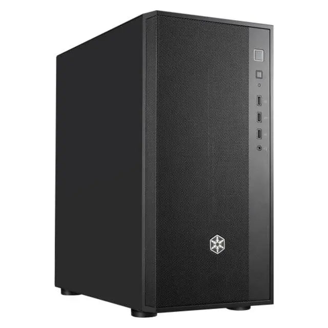 SilverStone Fara R1 V2 Case (Black)  المتحدة للألكترونيات