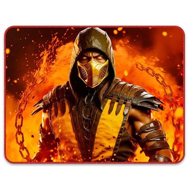 Mouse Pad (320mm x 245mm) : Mortal Kombat 01 - المتحدة للألكترونيات