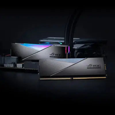 XPG Lancer ROG DDR5 6600MT/s 32GB (2x16GB) CL32 UDIMM 288-Pins سطح المكتب SDRAM DDR5 ثنائي القناة RAM عدة المبرد  المتحدة للألكترونيات