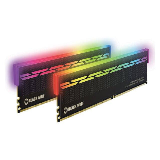 Black Wolf: RGB DDR4 RAM (2x8GB-3200 MHz)