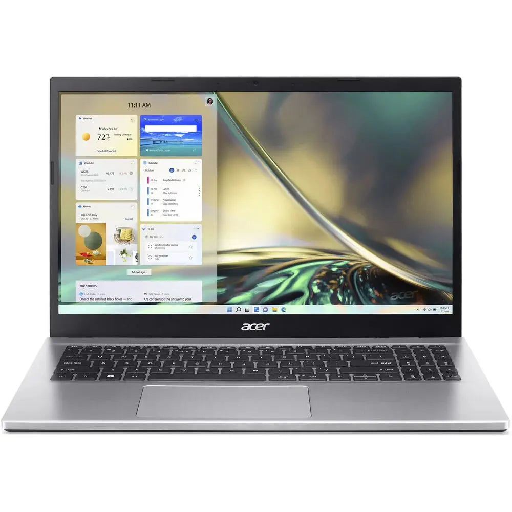 Acer Aspire 3 A515-15.6" Laptop - Core i5-1235U - 8GB RAM - 512GB SSD - Shared - DOS (Silver) - المتحدة للألكترونيات