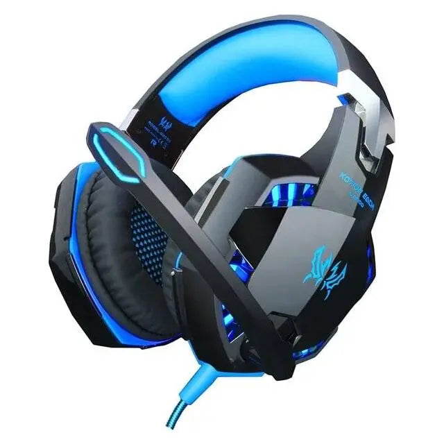 Kotion Each G2000 Gaming Headsets (Black/Blue) - المتحدة للألكترونيات