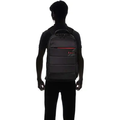 Bestlife 15.6" Notebook Backpack with Type-C Connector - Black/Red  المتحدة للألكترونيات