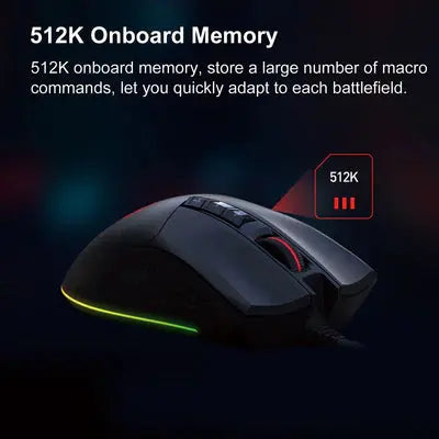 Bloody ES9 Plus Esports USB Gaming Mouse Advanced Precision - 10000 CPI  المتحدة للألكترونيات