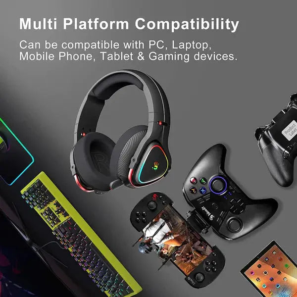 Bloody MR710 Wireless RGB Gaming Headset for Xbox, PS4/5 سماعات كيمنك بلودي - المتحدة للألكترونيات