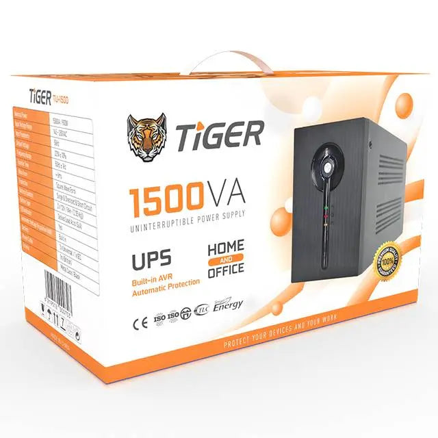 Tiger UPS 1500VA (TU-1500) - المتحدة للألكترونيات