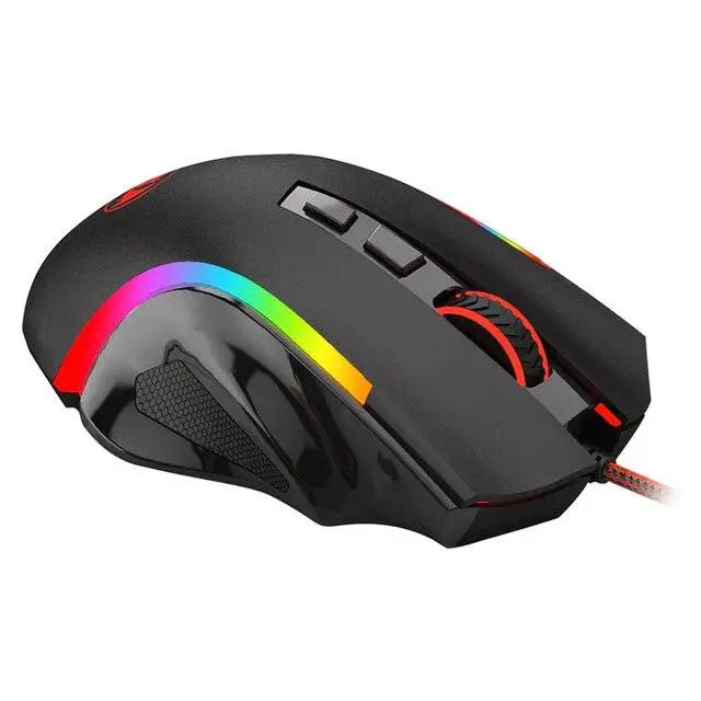 Redragon M607 Griffin 7200 DPI RGB Gaming Mouse - المتحدة للألكترونيات