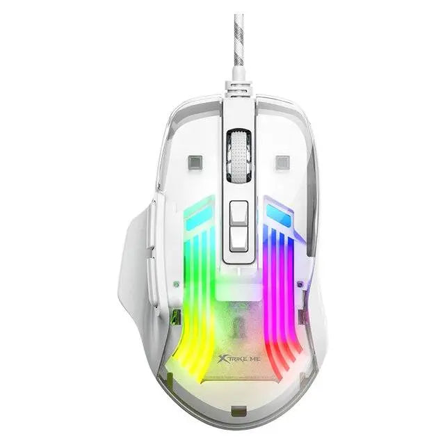 Xtrike Me GM-319 Mouse (White) - المتحدة للألكترونيات