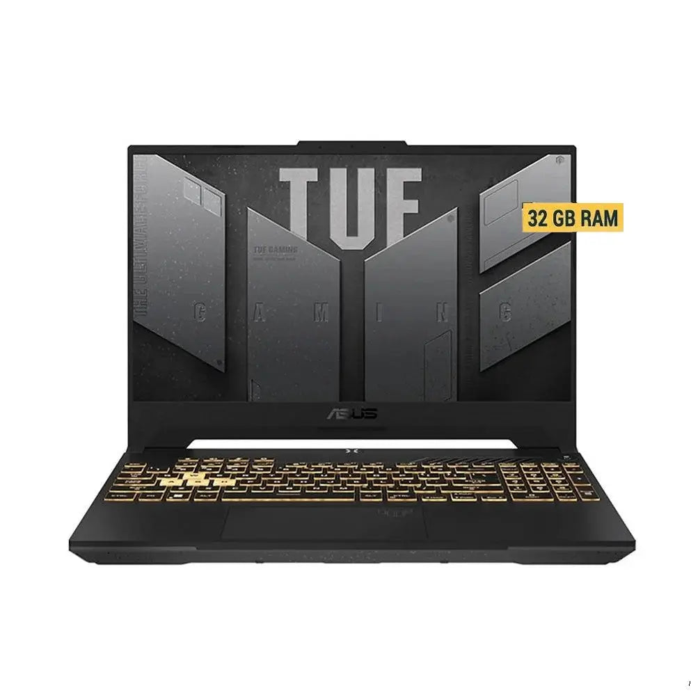 ASUS TUF Gaming F15 FX507VV4-LP109, Intel Core i9-13900H, RAM 32GB (16*2), 512GB SSD, RTX 4060 8GB, 15.6 FHD (1920x1080) 144Hz IPS, Gray - المتحدة للألكترونيات