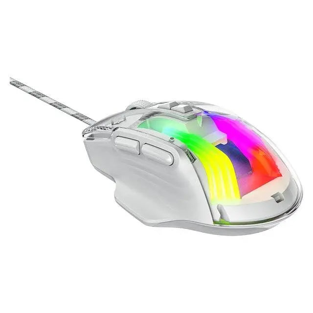 Xtrike Me GM-319 Mouse (White) - المتحدة للألكترونيات