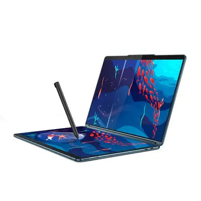 Lenovo Yoga Book 9 13IRU8 2x 13.3 بوصة 2.8K كمبيوتر محمول بشاشة لمس - Core i7-1355U - ذاكرة وصول عشوائي 16 جيجابايت - 1 تيرابايت SSD - مشترك - ويندوز 11 (Tidal Teal)  المتحدة للألكترونيات