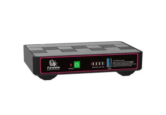 UPS DC FSP25W 120000mAh 38W- يو بي اس خاص لمنظومة الانترنت - المتحدة للألكترونيات