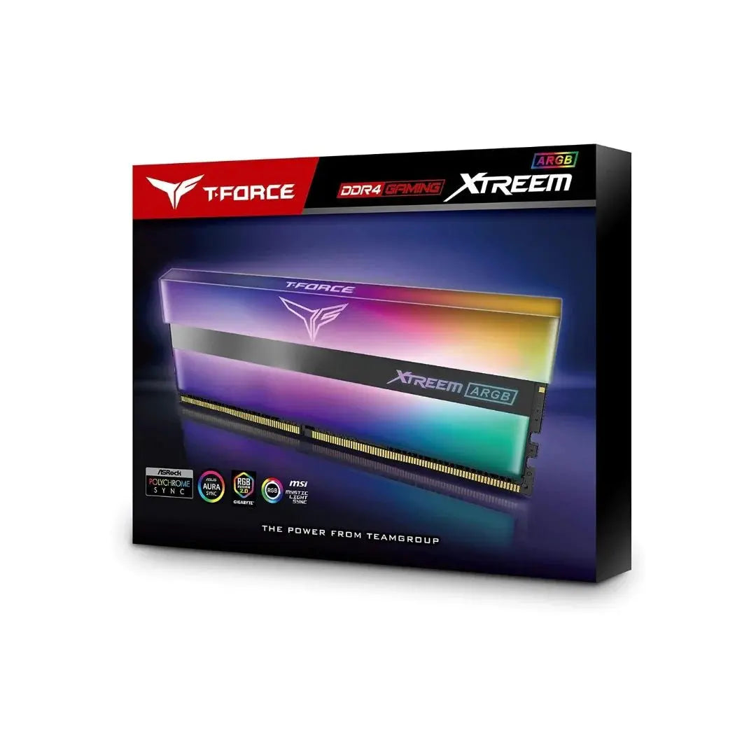 TEAM GROUP T-FORCE XTREEM ARGB 16GB 3600 CL18 (8x2) Desktop Memory رام  المتحدة للألكترونيات