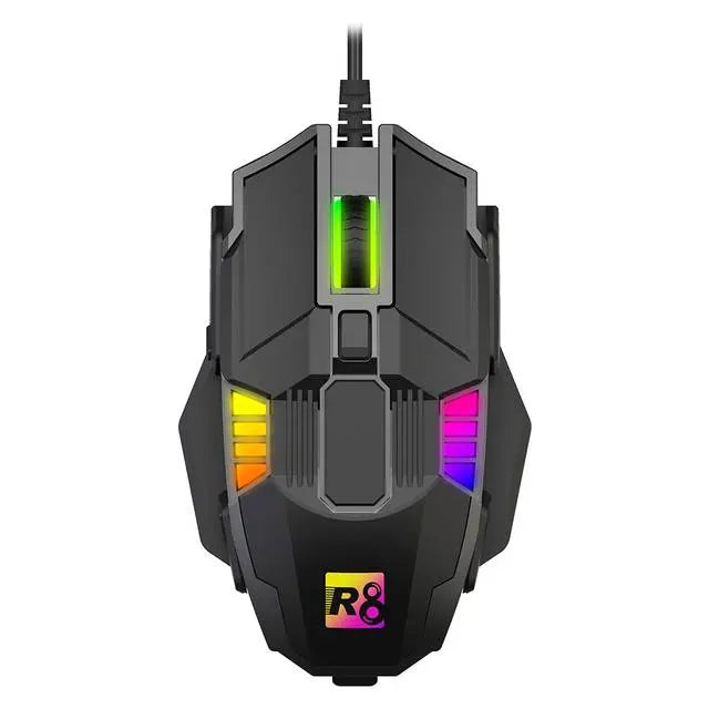 R8 1623 RGB Gaming Mouse ماوس - المتحدة للألكترونيات