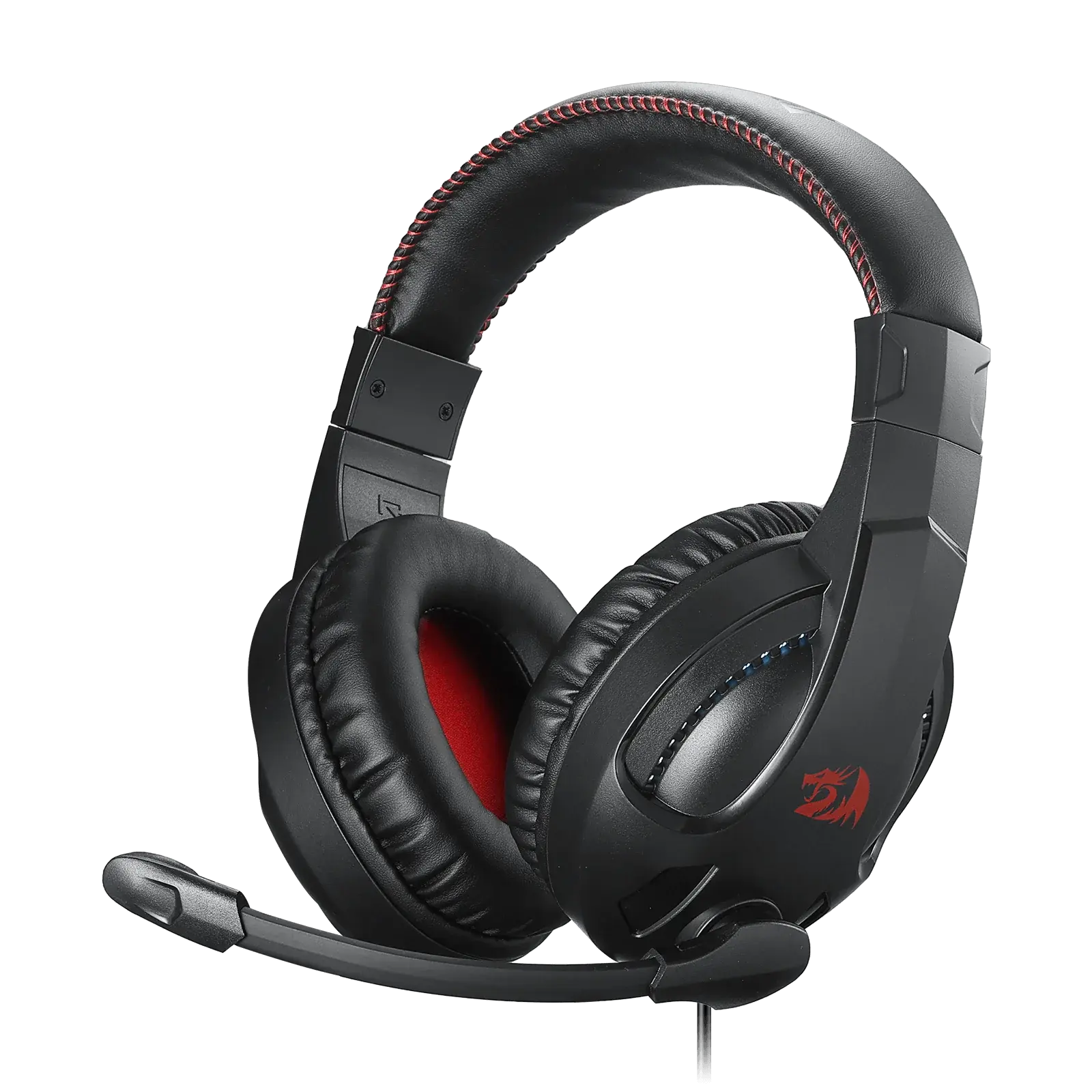 Redragon H211 Cronus White Wired Gaming Headset, Stereo Surround Sound, Noise-Canceling Microphone, Dynamic RGB Backlight, 40 mm Drivers, Over-Ear Headphones Works for PC/PS5/XBOX/NS  المتحدة للألكترونيات