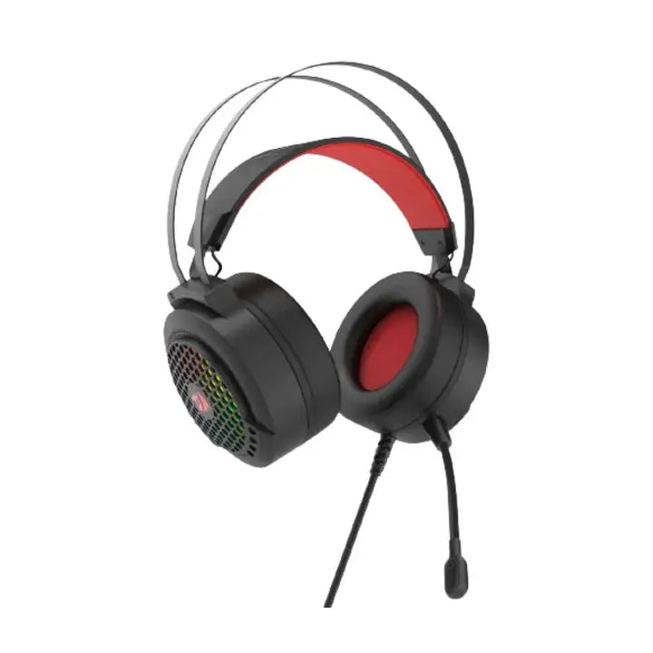 REDRAGON CARMEN H261 RGB GAMING HEADSET, PC, Xbox, PS4, PS5 - Black  المتحدة للألكترونيات