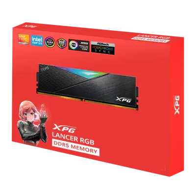 XPG LANCER 32 جيجابايت (2 × 16 جيجابايت) 288-Pin PC RAM DDR5 8000 (PC5 64000) ذاكرة سطح المكتب  المتحدة للألكترونيات