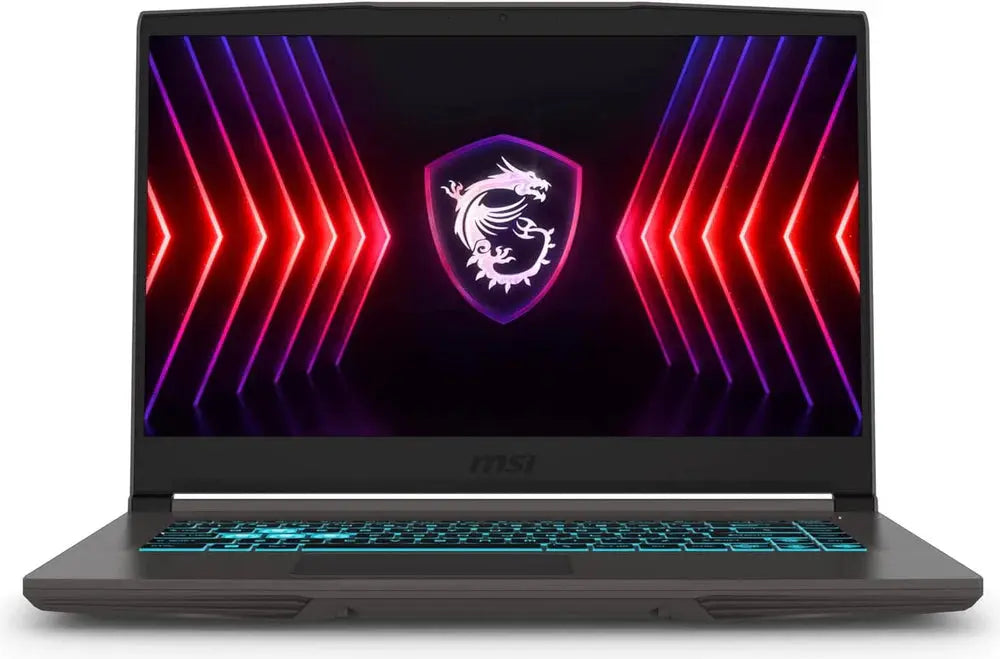 MSI Thin 15 B13VE-1298 Gaming Laptop, 15.6" FHD 144Hz, Core i7-13620H, 16GB RAM, 512GB SSD, RTX 4050 6GB, Win 10 Pro K  المتحدة للألكترونيات