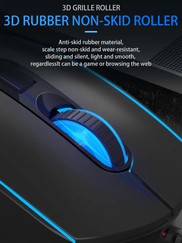 MageGee v12 Wired Mouse (Black)