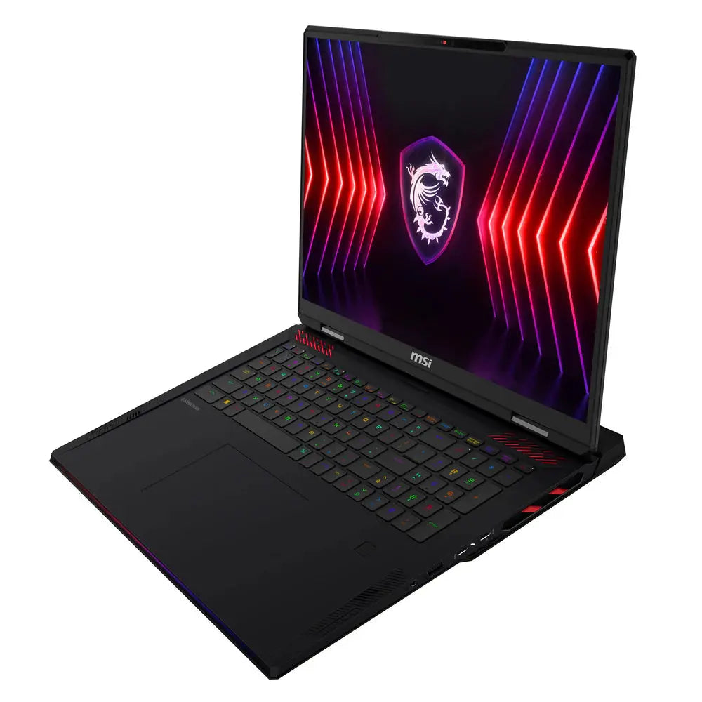 MSI Raider 18 HX A14VIG-435AE 18” UHD+ MiniLED 120Hz Laptop- Core i9-14900HX - 32GB DDR5 RAM - 2TB SSD - RTX 4090 16GB - Win 11  المتحدة للألكترونيات