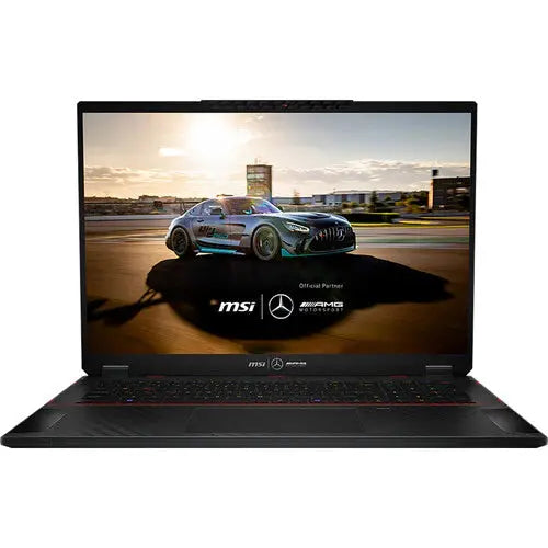 MSI Stealth 18 MercedesAMG A1VHG-073AE 18" UHD+MiniLED, 120Hz Motorsport Laptop -Core Ultra 9 185H - 32GB DDR5 RAM - 2TB SSD - RTX 4080 12GB - Win 11  المتحدة للألكترونيات