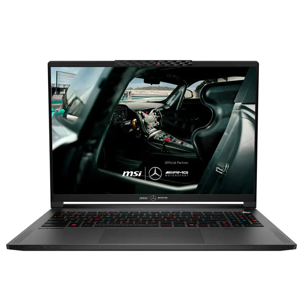 MSI Stealth 16 MercedesAMG A1VGG-280AE -040AE Laptop 16” QHD+ 2K OLED - 240Hz-Core Ultra 9 185H- 32GB LPDDR5- 2TB SSD- RTX 4070 8GB- Win11  المتحدة للألكترونيات