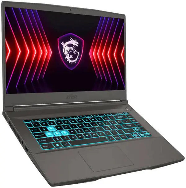 MSI Thin 15 B13VE-1298 Gaming Laptop, 15.6" FHD 144Hz, Core i7-13620H, 16GB RAM, 512GB SSD, RTX 4050 6GB, Win 10 Pro K  المتحدة للألكترونيات