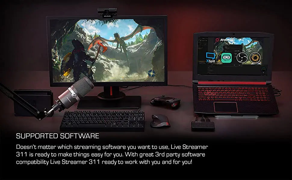 AVerMedia Live Streamer 311 STREAM TOOLS اداوت البث  المتحدة للألكترونيات