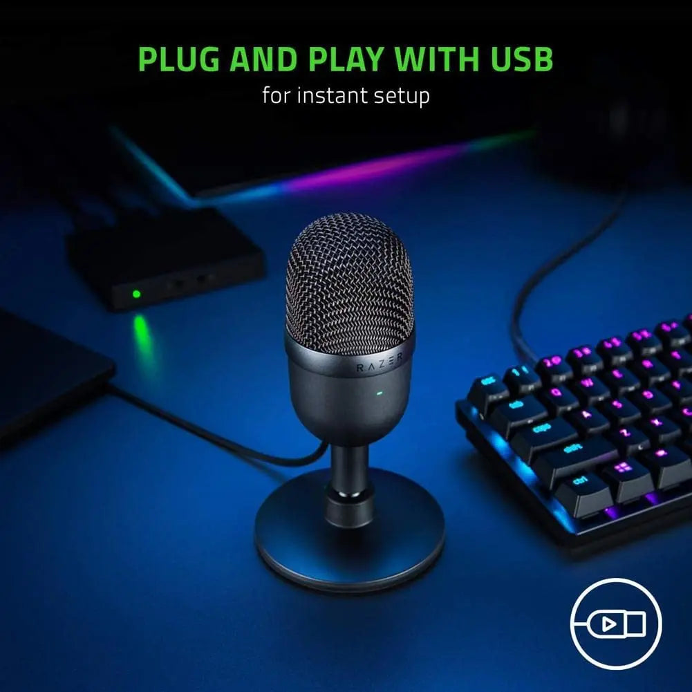 Razer Seiren Mini USB Streaming مايك بث  المتحدة للألكترونيات