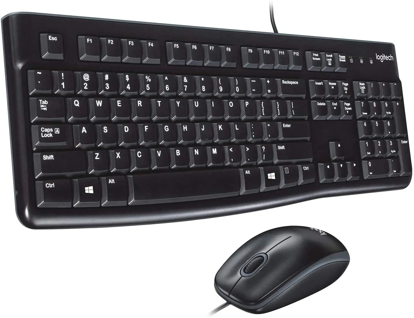 Logitech Desktop MK120 عربي انكليزي  المتحدة للألكترونيات