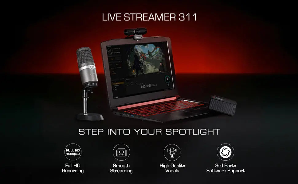 AVerMedia Live Streamer 311 STREAM TOOLS اداوت البث  المتحدة للألكترونيات