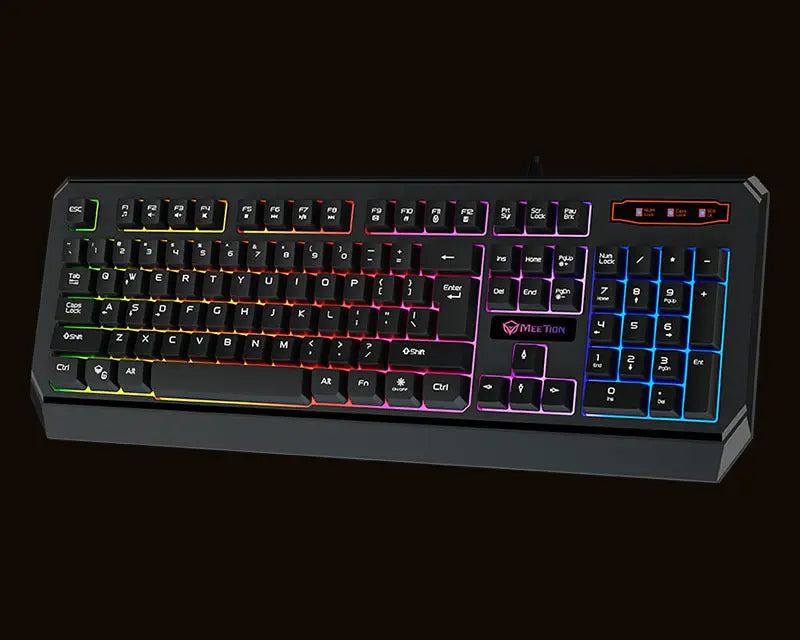 MEETION Waterproof Backlit Gaming Keyboard K9320  المتحدة للألكترونيات