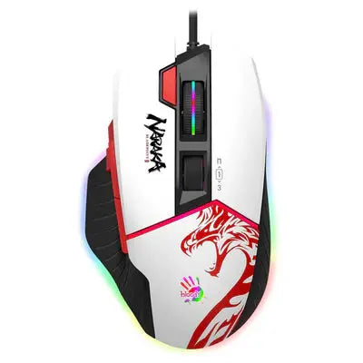 Bloody W95 Max Naraka 12000 CPI Ultra Core 3 & 4 Activated Extra Fire RGB Gaming Wired Mouse  المتحدة للألكترونيات